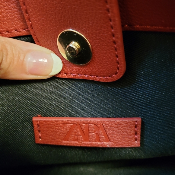 Zara maroon bag - Picture 5 of 10